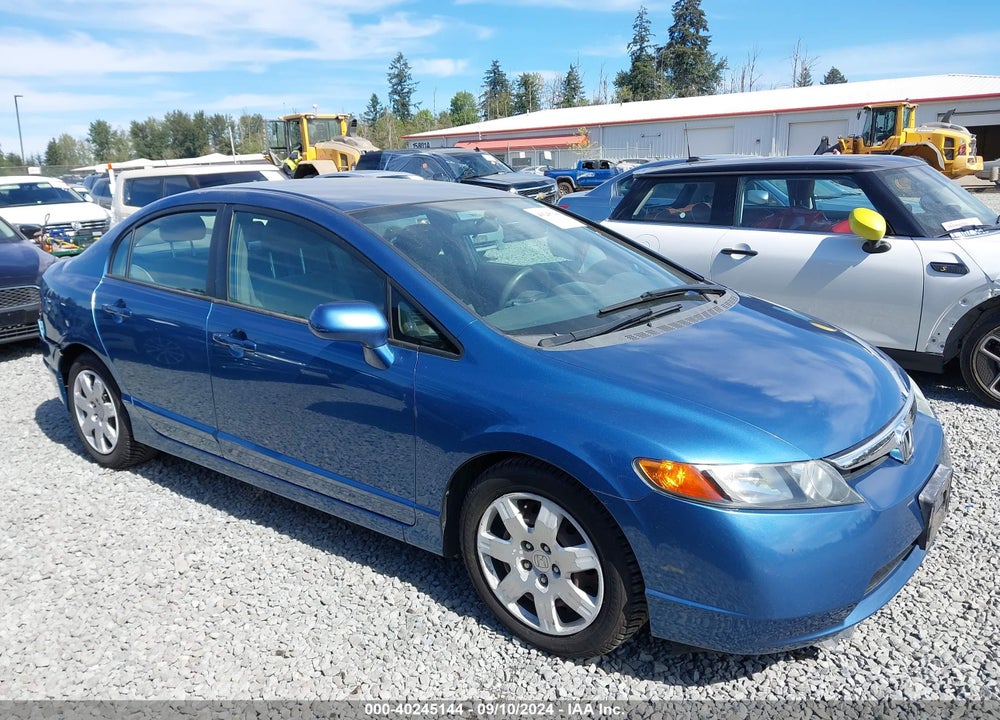 2006 HONDA CIVIC LX VIN: 1HGFA165X6L126682