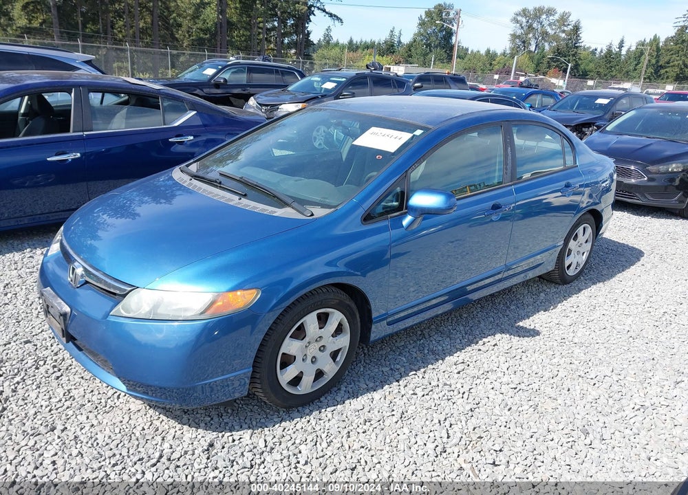 2006 HONDA CIVIC LX VIN: 1HGFA165X6L126682