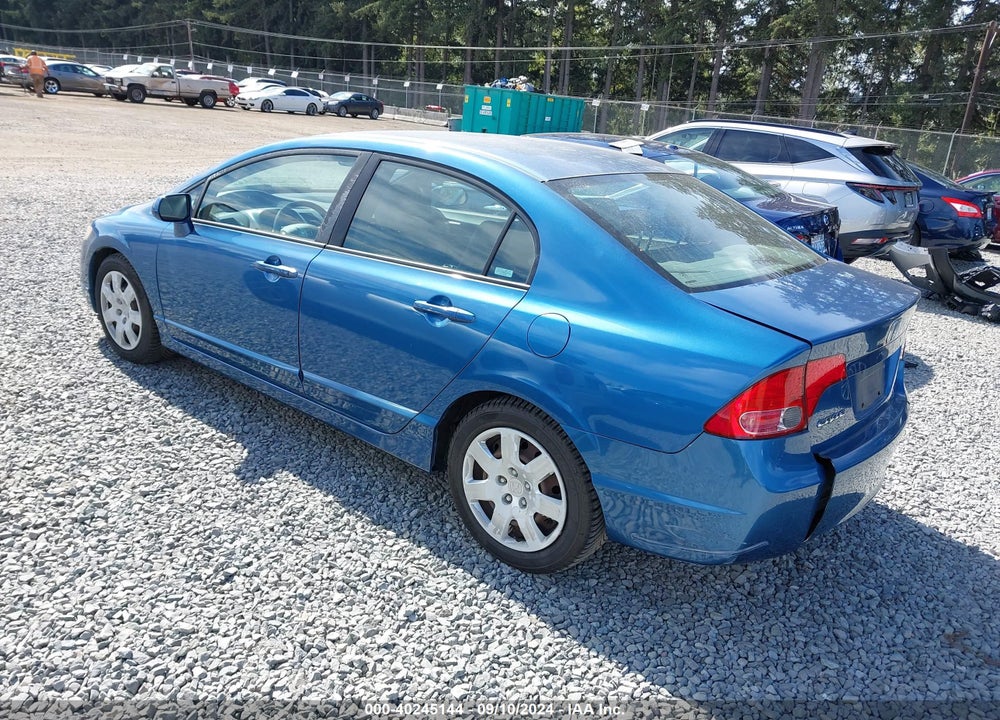 2006 HONDA CIVIC LX VIN: 1HGFA165X6L126682