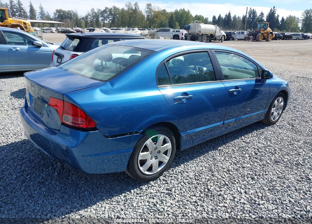 2006 HONDA CIVIC LX VIN: 1HGFA165X6L126682