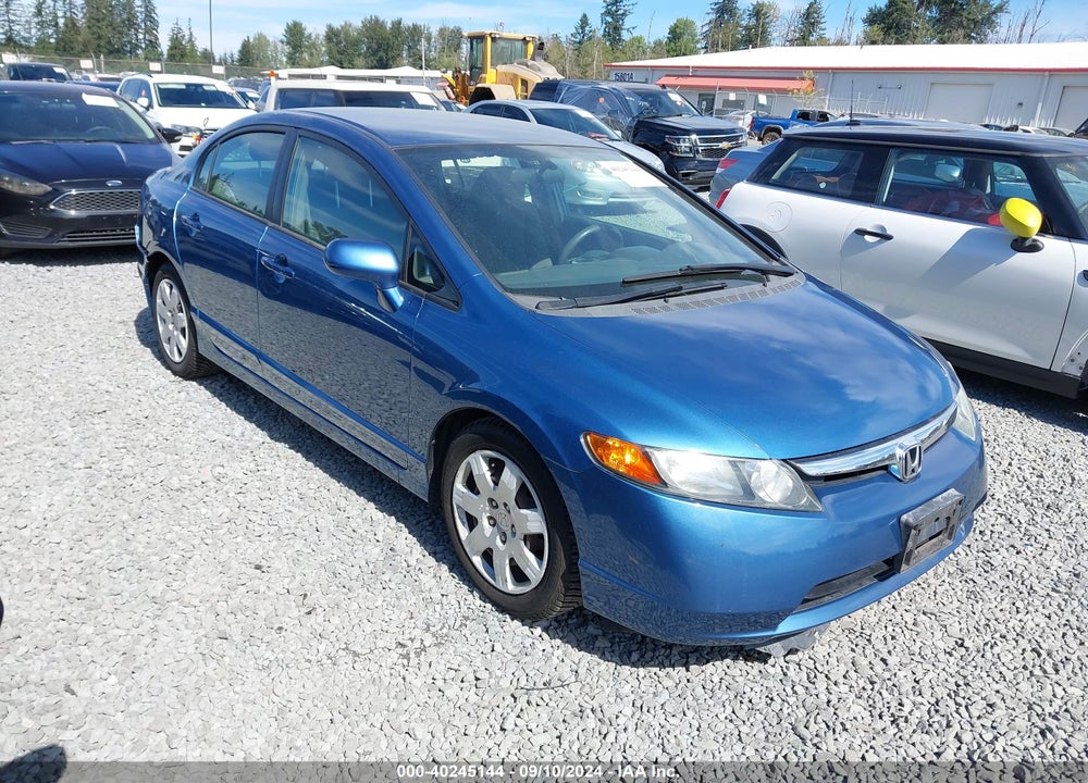 2006 HONDA CIVIC LX VIN: 1HGFA165X6L126682