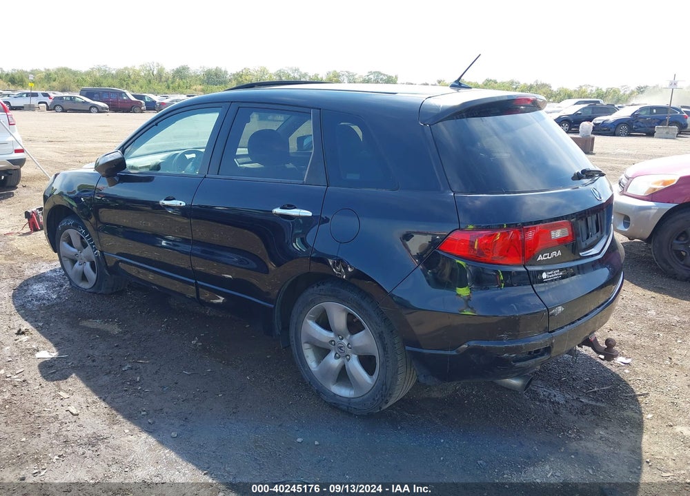 2007 ACURA RDX VIN: 5J8TB18597A016992