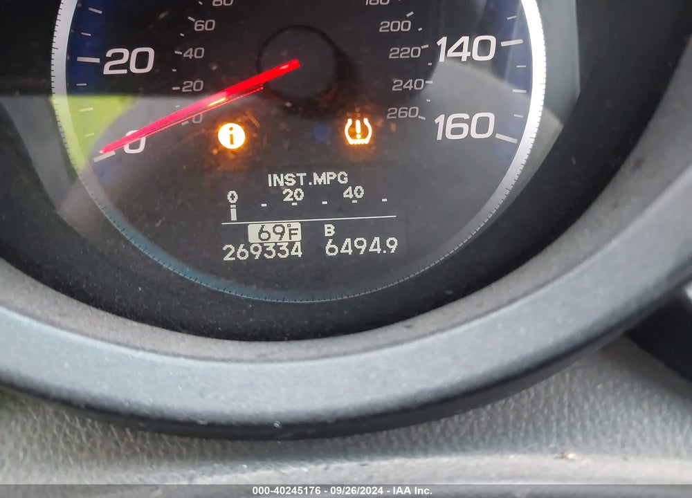 2007 ACURA RDX VIN: 5J8TB18597A016992