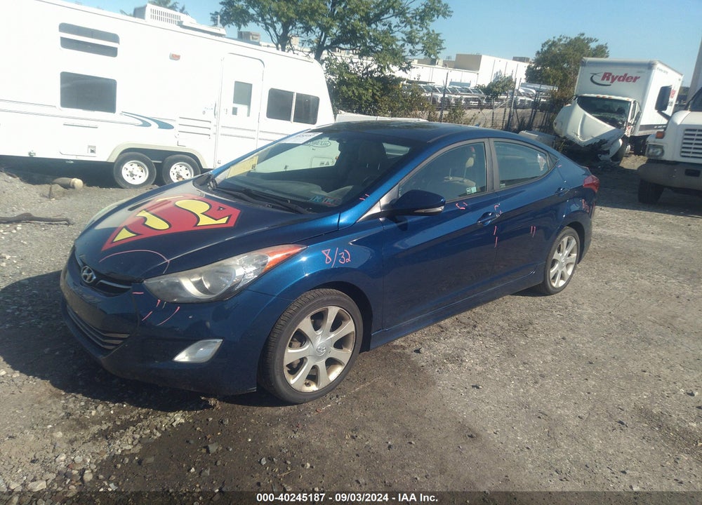 2013 HYUNDAI ELANTRA LIMITED VIN: KMHDH4AE8DU697746