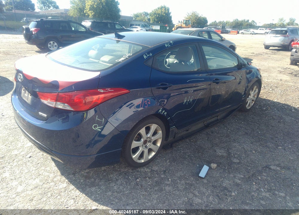 2013 HYUNDAI ELANTRA LIMITED VIN: KMHDH4AE8DU697746