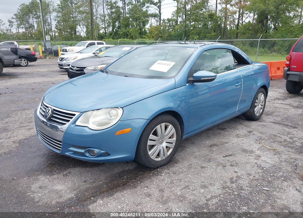 2010 VOLKSWAGEN EOS KOMFORT VIN: WVWBA7AH5AV012653