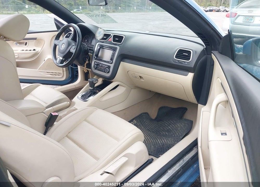 2010 VOLKSWAGEN EOS KOMFORT VIN: WVWBA7AH5AV012653