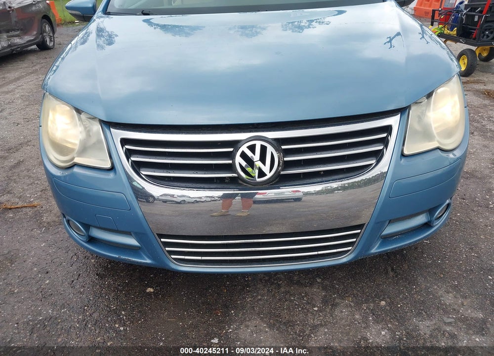 2010 VOLKSWAGEN EOS KOMFORT VIN: WVWBA7AH5AV012653