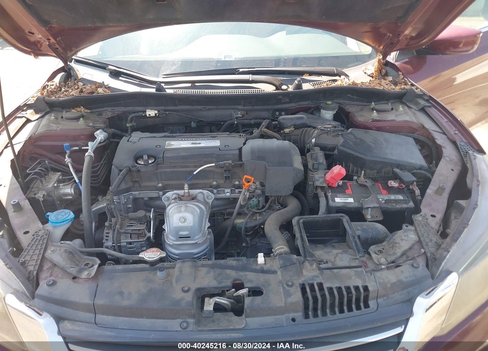 2013 HONDA ACCORD LX VIN: 1HGCR2F30DA246564