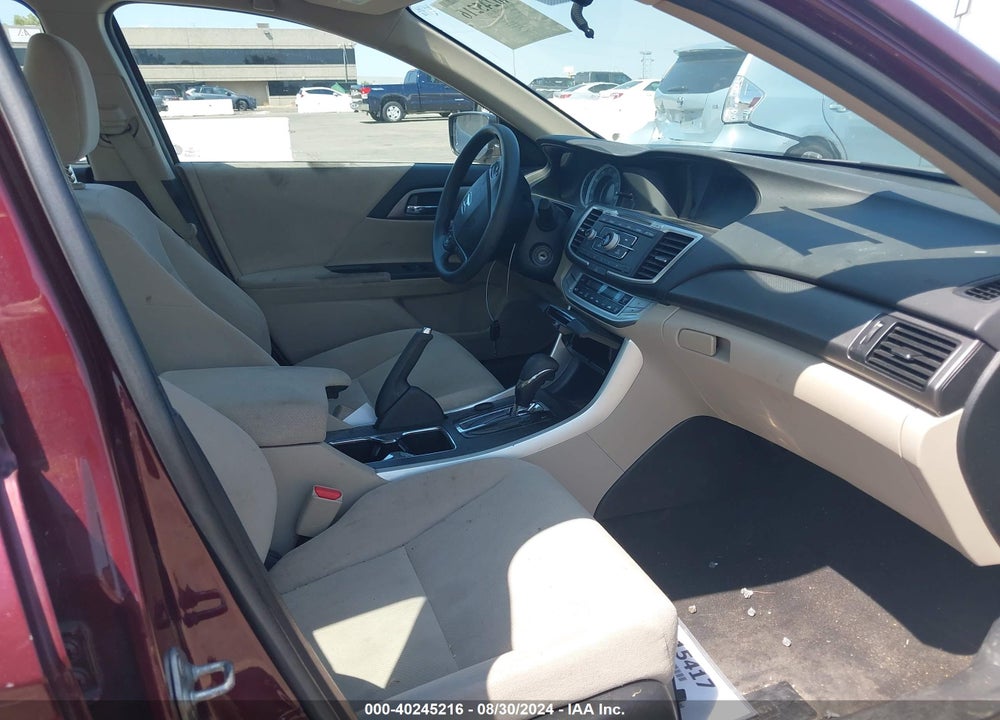 2013 HONDA ACCORD LX VIN: 1HGCR2F30DA246564