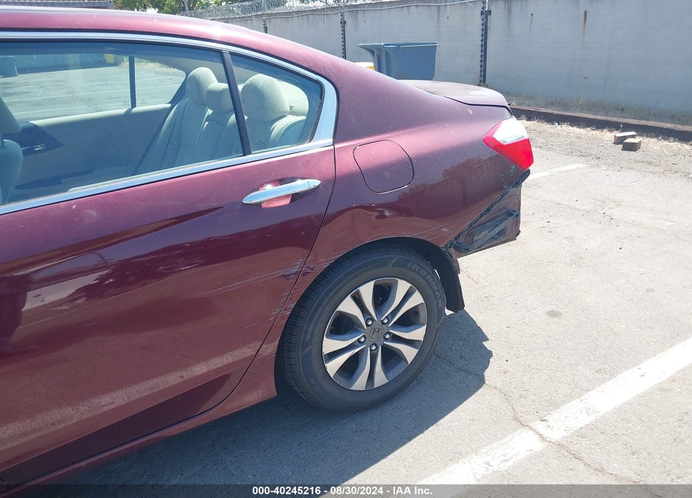 2013 HONDA ACCORD LX VIN: 1HGCR2F30DA246564