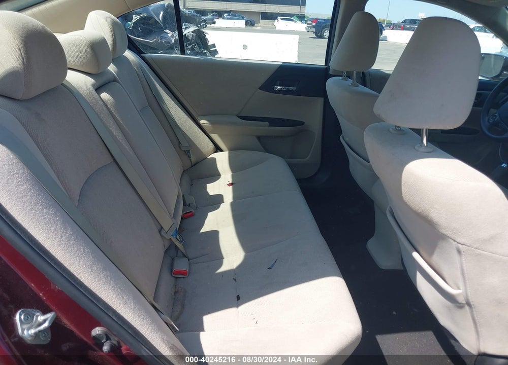 2013 HONDA ACCORD LX VIN: 1HGCR2F30DA246564