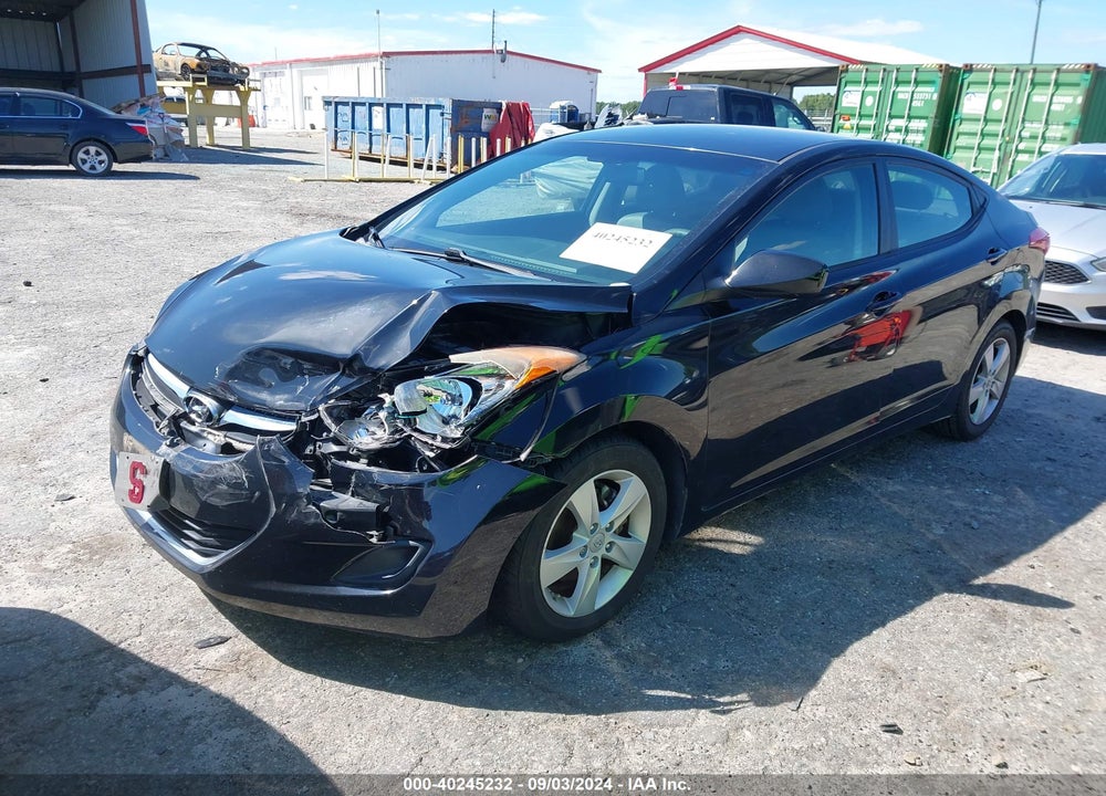 2011 HYUNDAI ELANTRA VIN: KMHDH4AE2BU114858