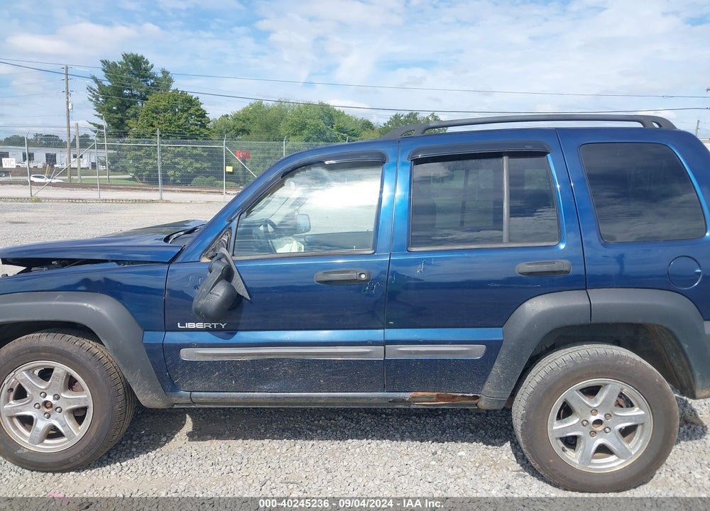 2004 JEEP LIBERTY SPORT VIN: 1J4GL48K34W115384