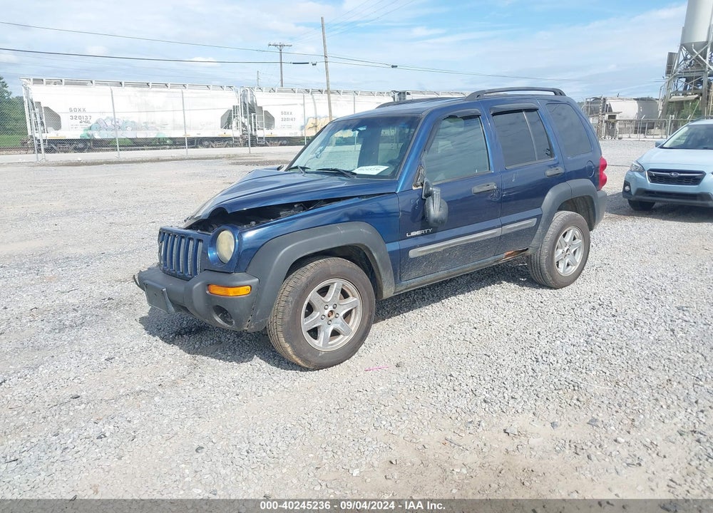 2004 JEEP LIBERTY SPORT VIN: 1J4GL48K34W115384