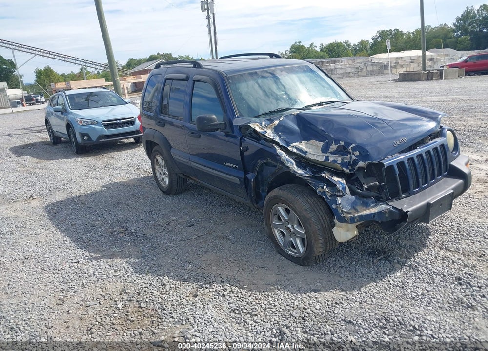 2004 JEEP LIBERTY SPORT VIN: 1J4GL48K34W115384