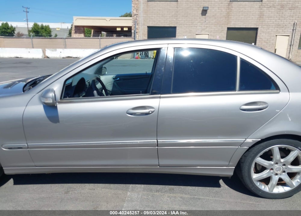 2003 MERCEDES-BENZ C 230 KOMPRESSOR SPORT VIN: WDBRF40J53F388834
