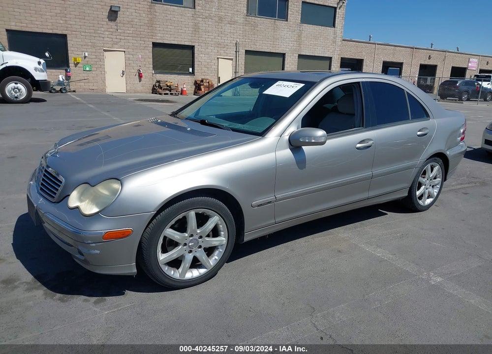 2003 MERCEDES-BENZ C 230 KOMPRESSOR SPORT VIN: WDBRF40J53F388834