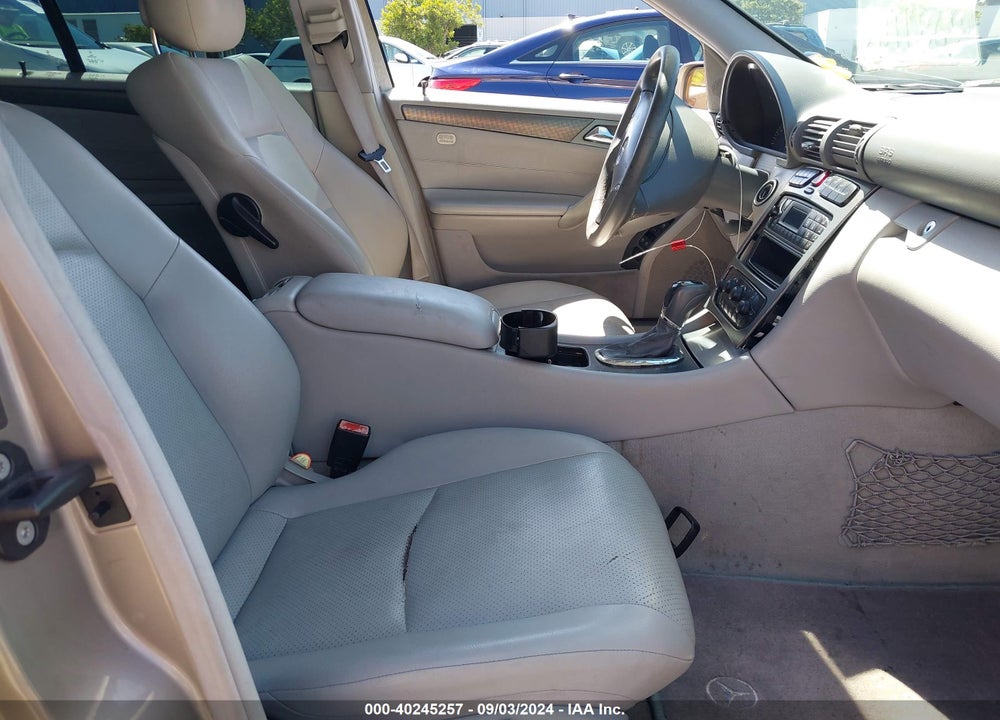 2003 MERCEDES-BENZ C 230 KOMPRESSOR SPORT VIN: WDBRF40J53F388834