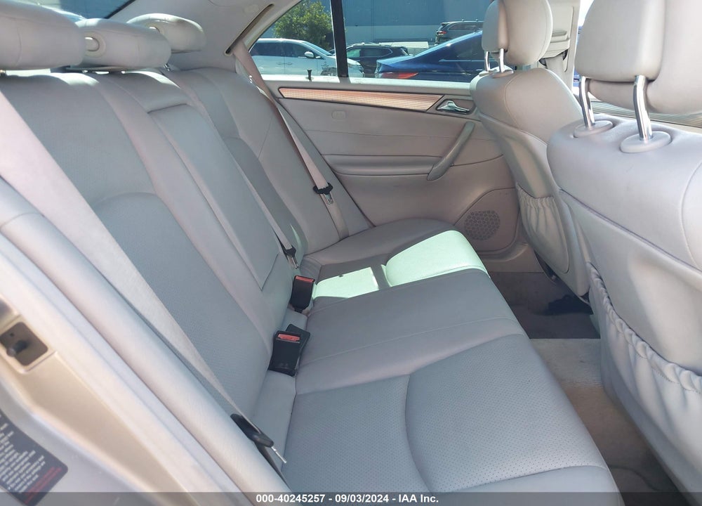 2003 MERCEDES-BENZ C 230 KOMPRESSOR SPORT VIN: WDBRF40J53F388834