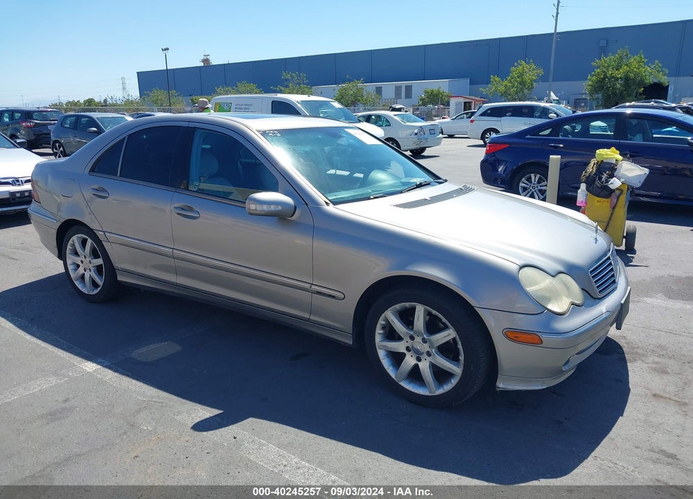 2003 MERCEDES-BENZ C 230 KOMPRESSOR SPORT VIN: WDBRF40J53F388834