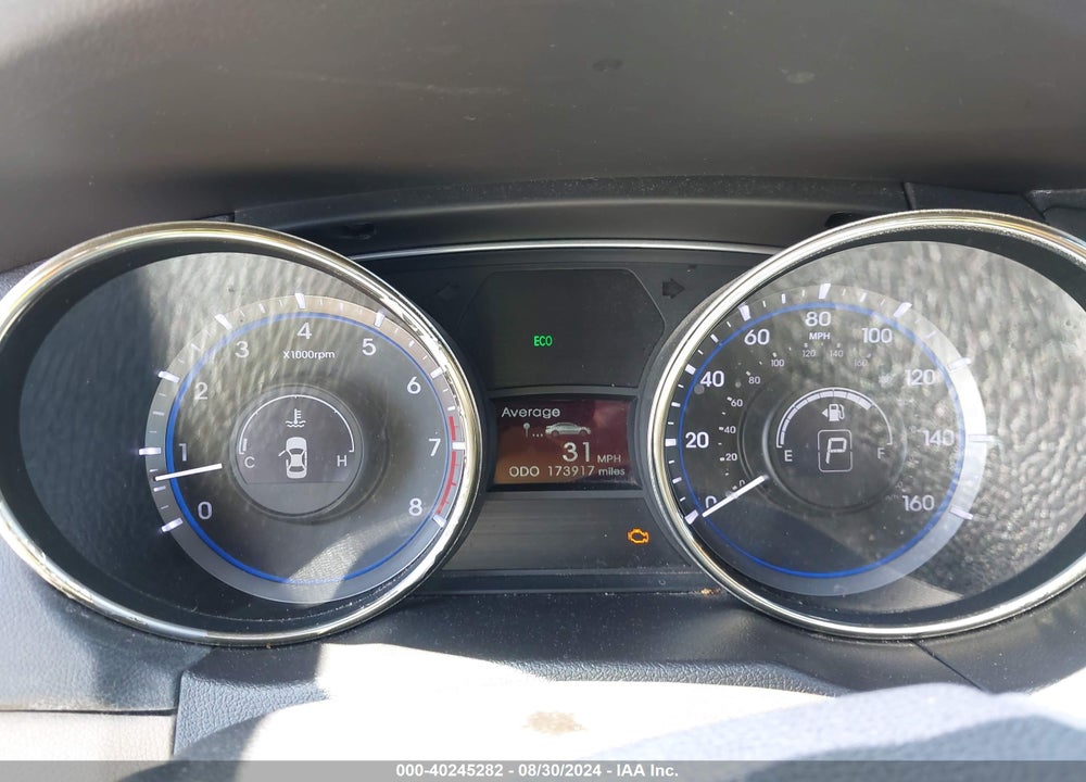 2012 HYUNDAI SONATA GLS VIN: 5NPEB4ACXCH333264