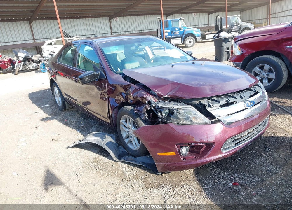 2012 FORD FUSION S VIN: 3FAHP0GA8CR225726