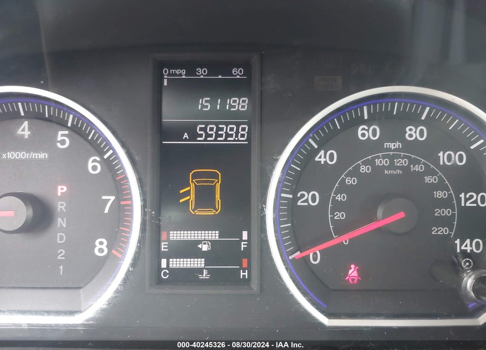 2009 HONDA CR-V LX VIN: 5J6RE48359L033404