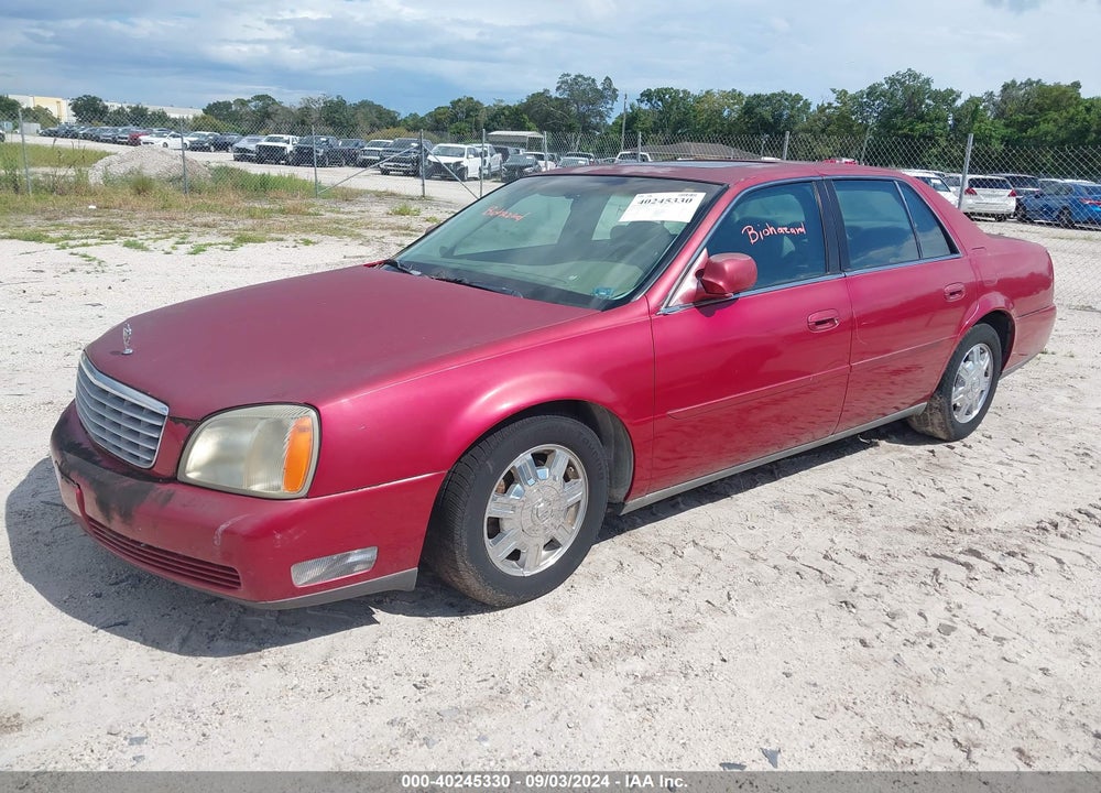 2003 CADILLAC DEVILLE STANDARD VIN: 1G6KD54Y63U123232