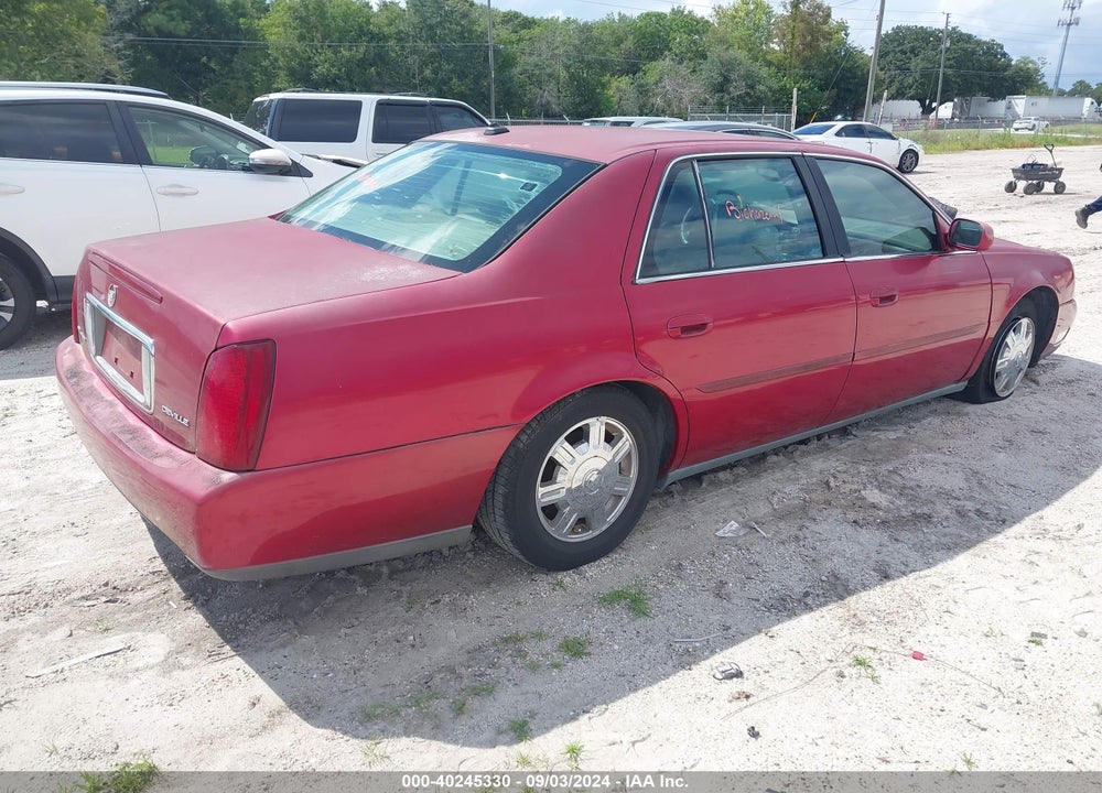 2003 CADILLAC DEVILLE STANDARD VIN: 1G6KD54Y63U123232