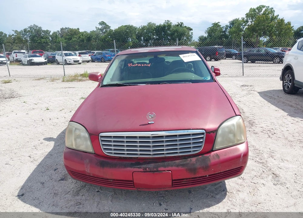 2003 CADILLAC DEVILLE STANDARD VIN: 1G6KD54Y63U123232
