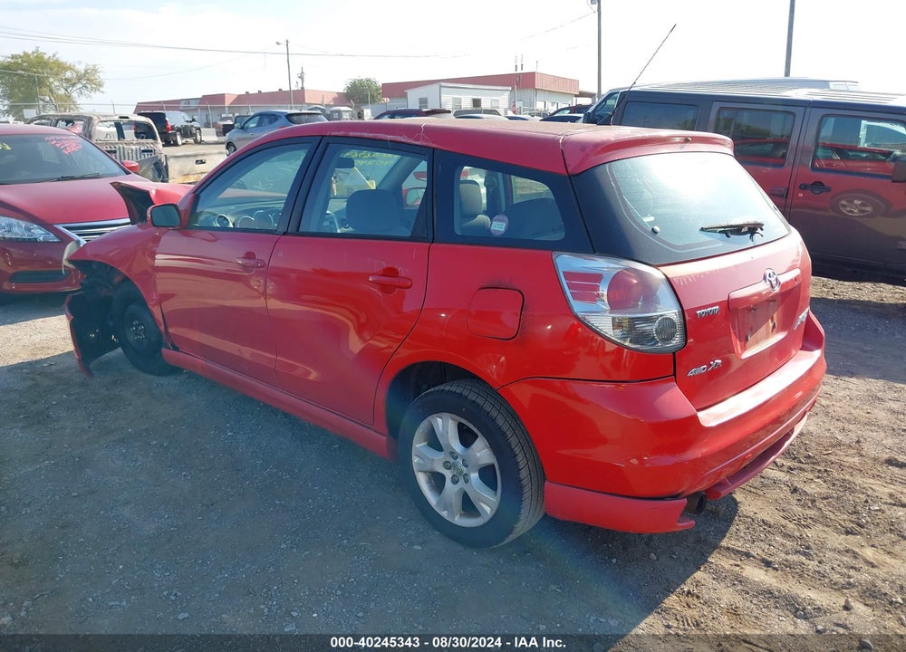 2006 TOYOTA MATRIX/XR VIN: 2T1LR30E26C552338
