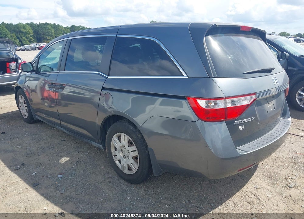 2011 HONDA ODYSSEY LX VIN: 5FNRL5H27BB012474