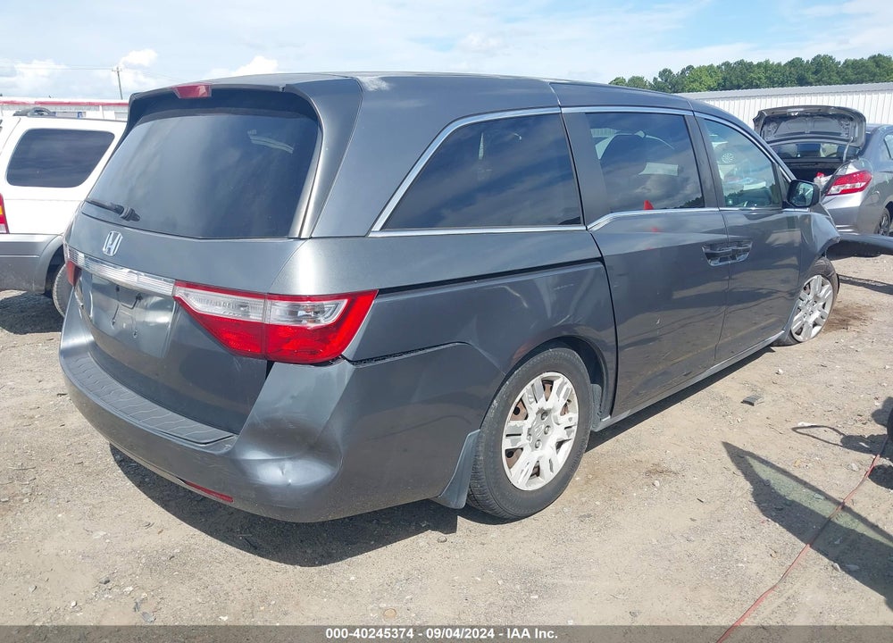 2011 HONDA ODYSSEY LX VIN: 5FNRL5H27BB012474