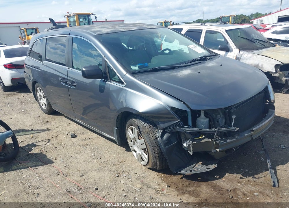 2011 HONDA ODYSSEY LX VIN: 5FNRL5H27BB012474