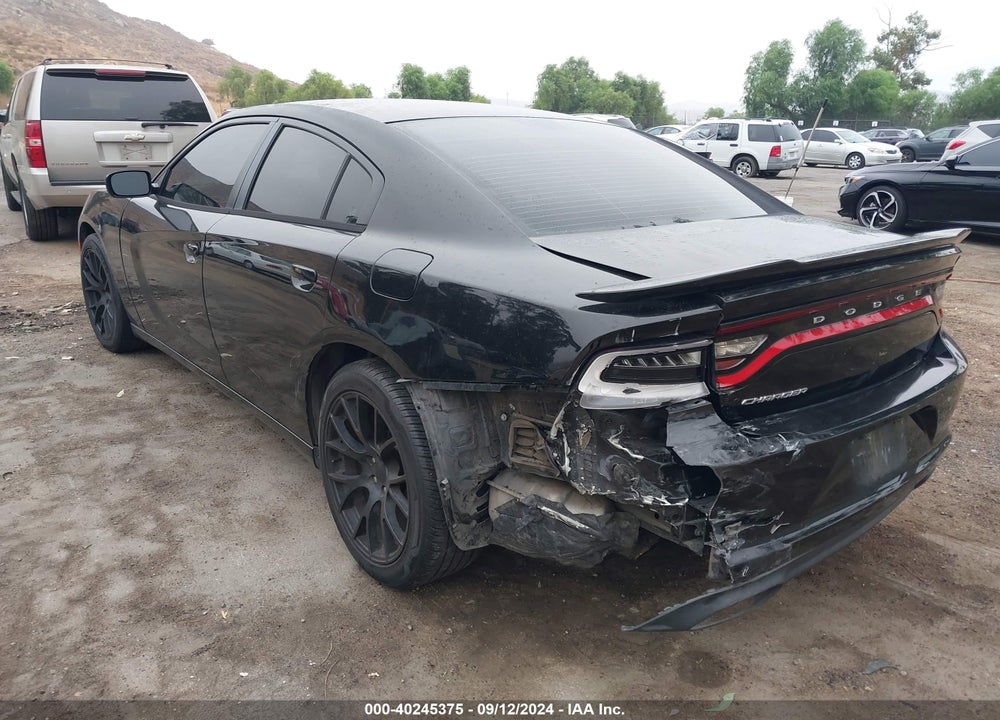 2016 DODGE CHARGER SE VIN: 2C3CDXBG2GH121692
