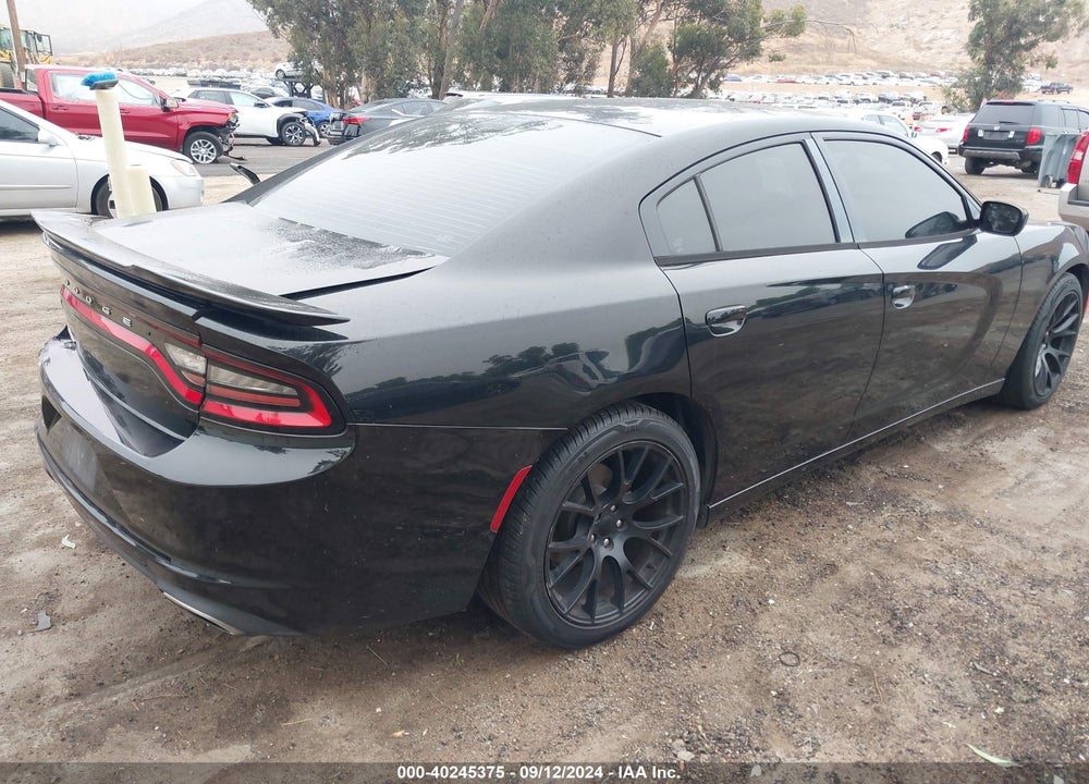 2016 DODGE CHARGER SE VIN: 2C3CDXBG2GH121692