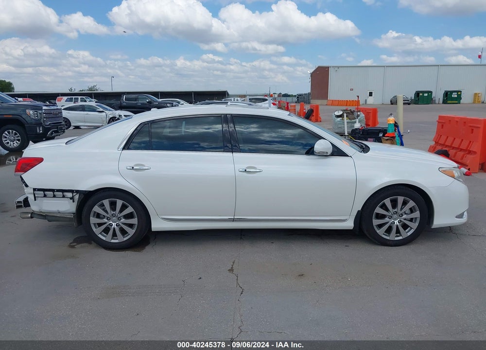 2011 TOYOTA AVALON LIMITED VIN: 4T1BK3DB2BU432225