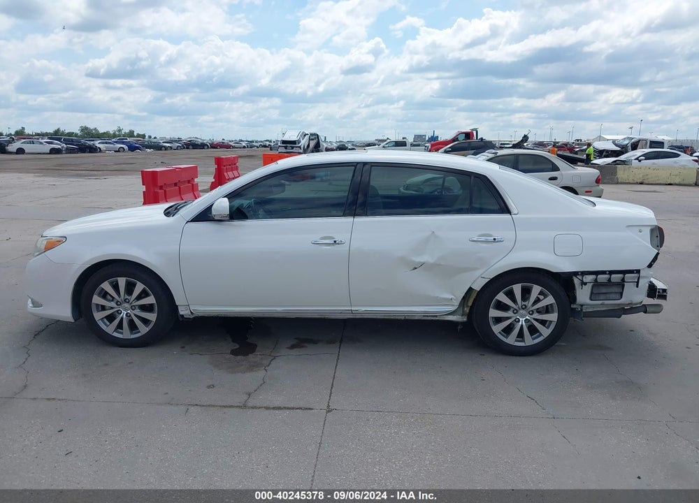 2011 TOYOTA AVALON LIMITED VIN: 4T1BK3DB2BU432225