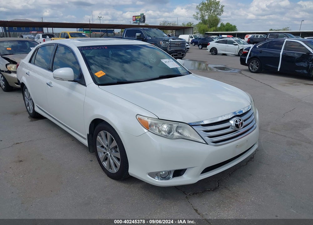 2011 TOYOTA AVALON LIMITED VIN: 4T1BK3DB2BU432225