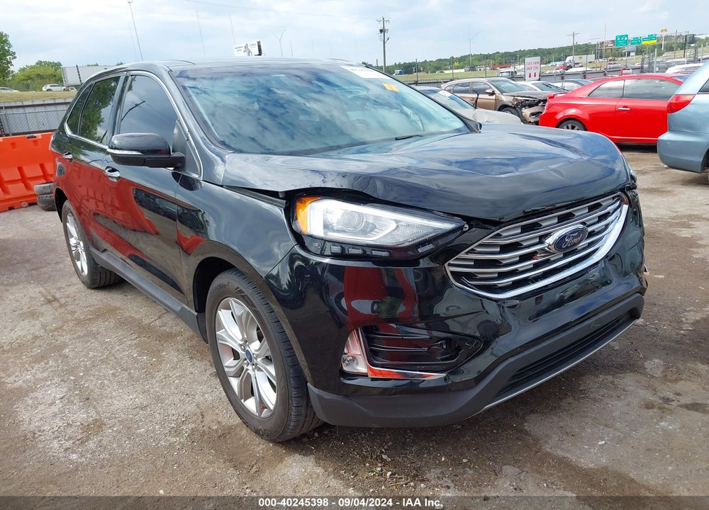 2019 FORD EDGE TITANIUM VIN: 2FMPK4K99KBC60132
