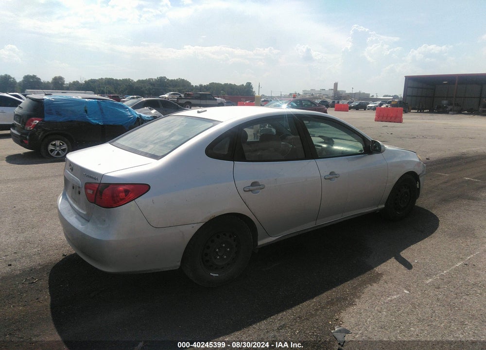 2007 HYUNDAI ELANTRA GLS/LIMITED/SE VIN: KMHDU46D67U163886