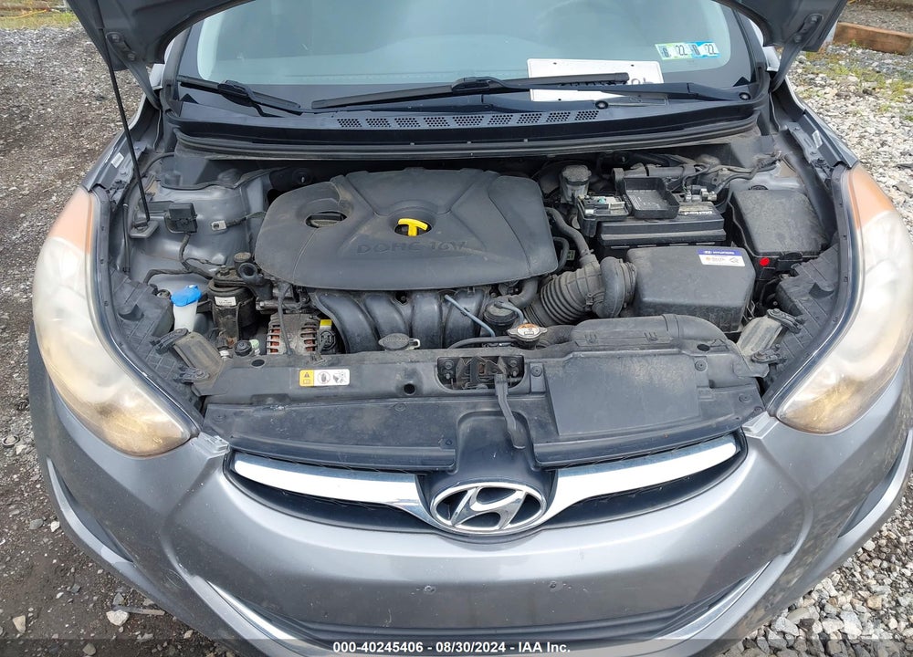 2013 HYUNDAI ELANTRA GLS VIN: KMHDH4AE3DU936393