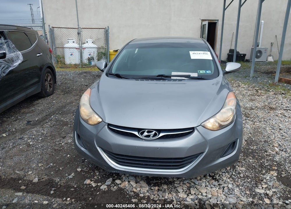 2013 HYUNDAI ELANTRA GLS VIN: KMHDH4AE3DU936393