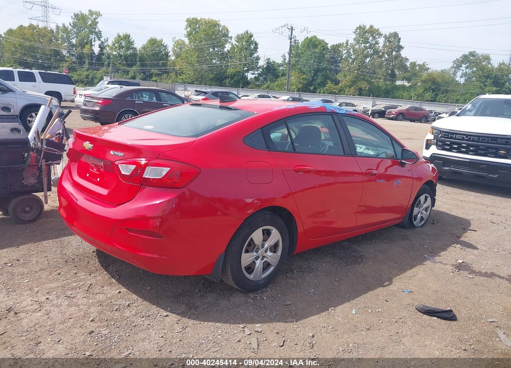 2016 CHEVROLET CRUZE LS AUTO VIN: 1G1BC5SMXG7246657