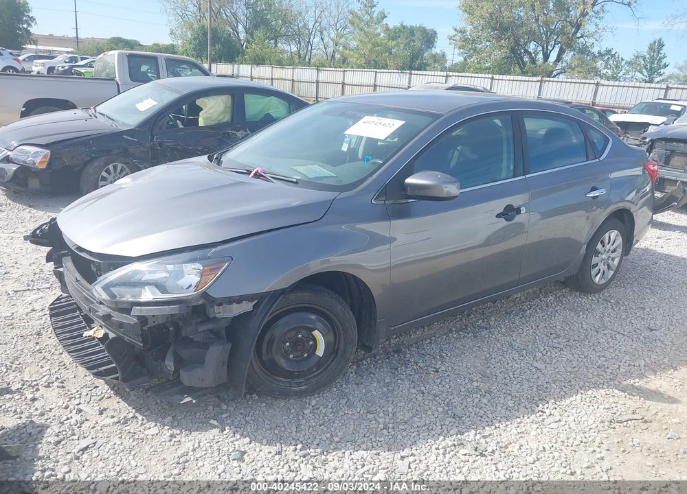 2017 NISSAN SENTRA SV VIN: 3N1AB7AP8HY372189