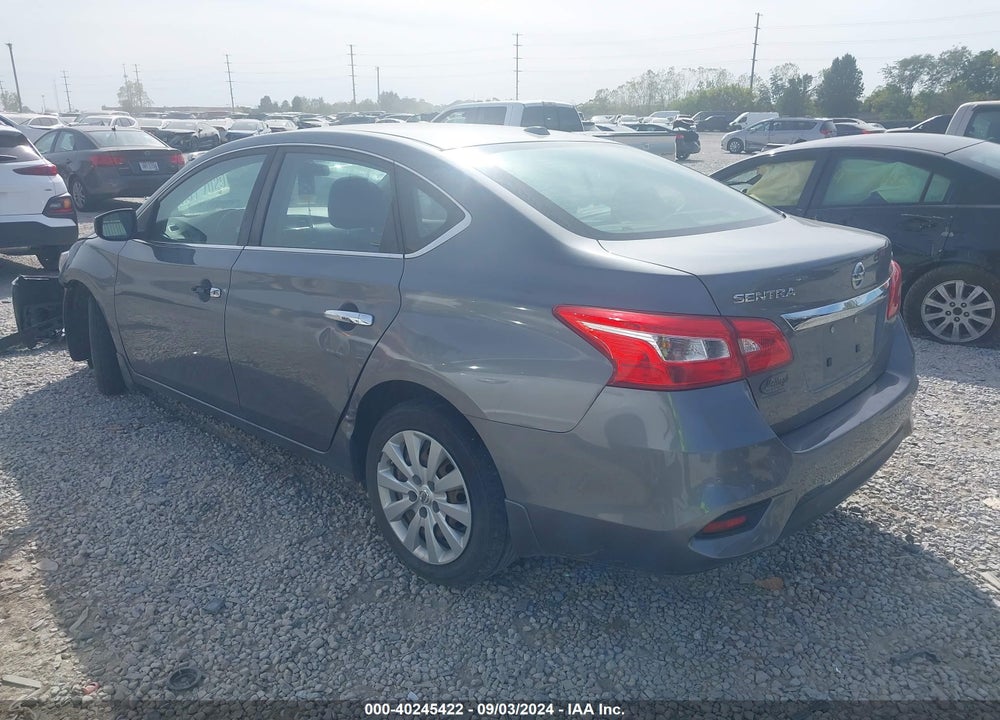 2017 NISSAN SENTRA SV VIN: 3N1AB7AP8HY372189