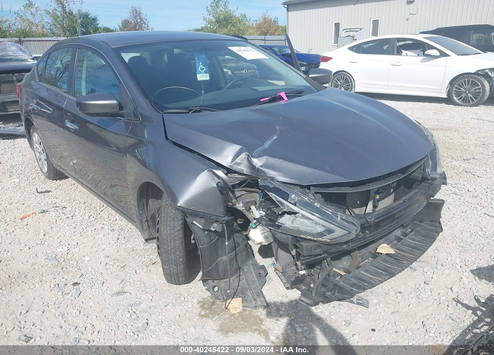 2017 NISSAN SENTRA SV VIN: 3N1AB7AP8HY372189