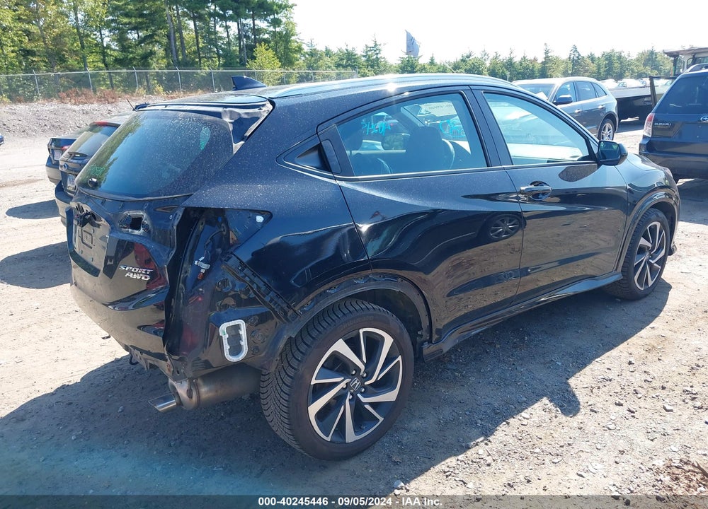 2019 HONDA HR-V SPORT VIN: 3CZRU6H12KM732748