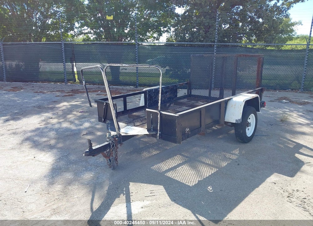 2001 ANDERSON MFG TRAILER VIN: 4YNBN08191C002197